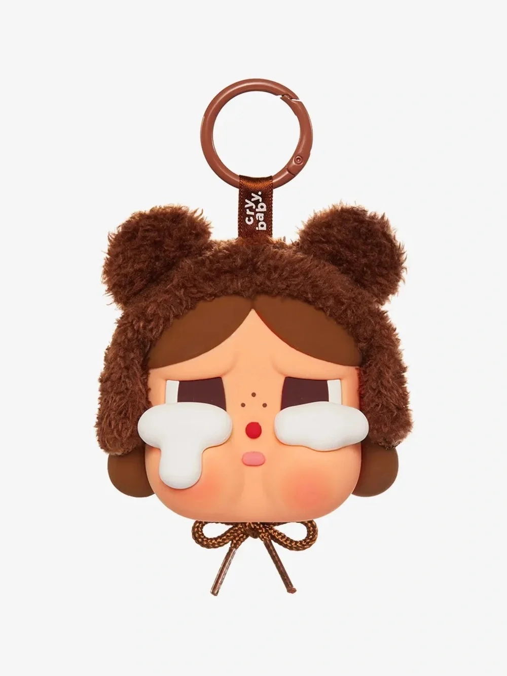 POP MART CRYBABY Crying Again Series - Love Make Us Cry Earphone Case Bag Charm